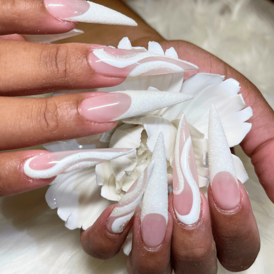 Modern nail salon located on Virginia Beach Blvd, offering premium nail care.